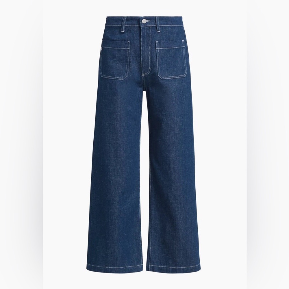 AG Jeans Kassie High-Rise Wide Leg Crop 27